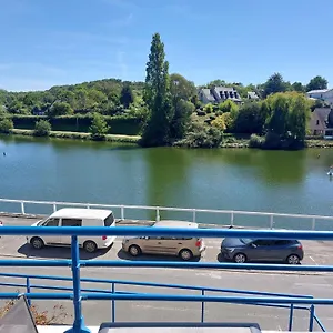 Vue Etang Et Port De Dahouet , Pleneuf-Val-Andre France